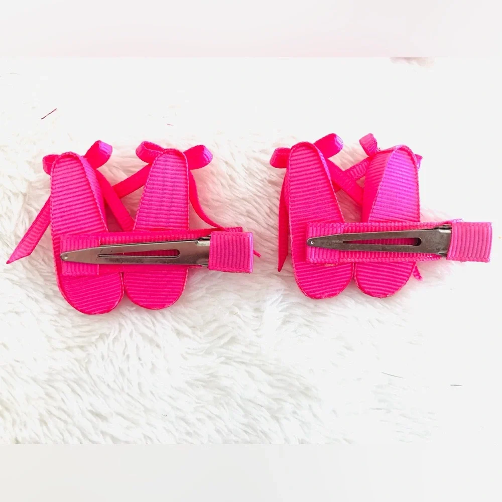 Ballet Hair clips - New little pair in original boutique gift packaging - dance